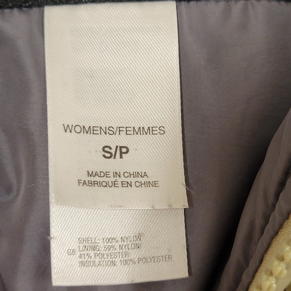 The North Face Puffer Jacket Womens S Green Excellent Insulated Ripstop Zip - Picture 6 of 7